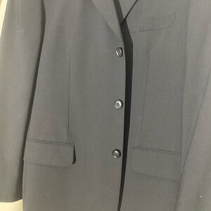 🖤 Men’s Black Suit Jacket  J. Ferrar Pure Wool Size L